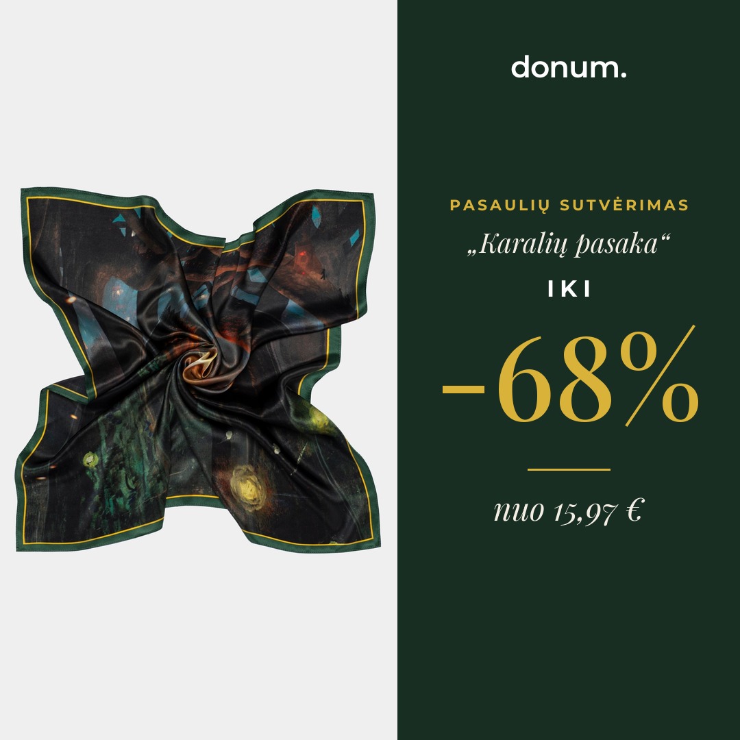 donum. Facebook ad: Karalių pasaka nuo 15,97 €