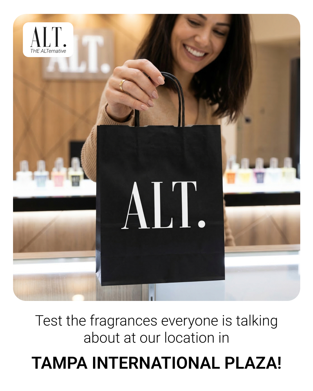 ALT. Fragrances Facebook ad
