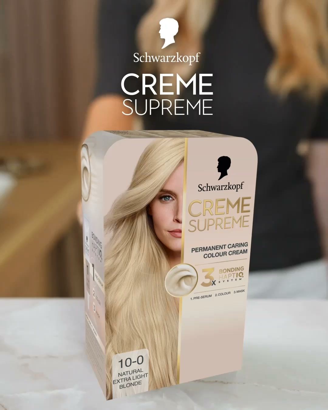 Schwarzkopf Facebook ad: Try Schwarzkopf Creme Supreme!