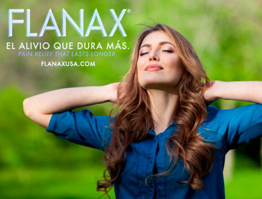 Flanax USA Facebook ad: Compra Flanax en Walmart, Walgreens y Target ahora!