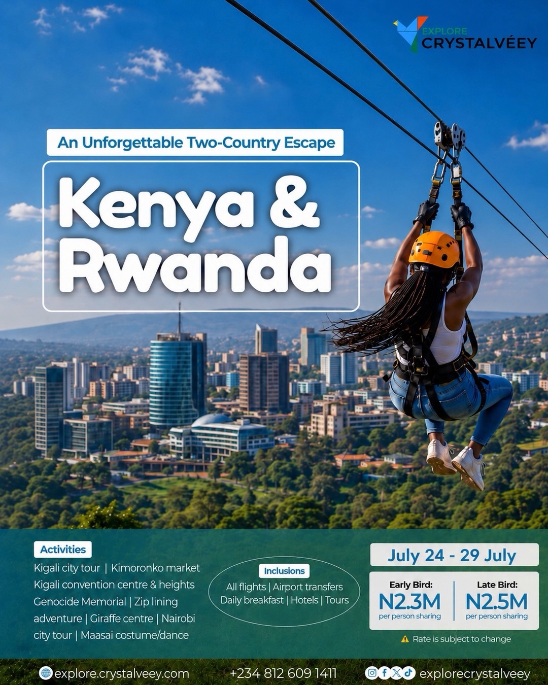 The Events&Travel Company �� Facebook ad: 𝗗𝗼𝗻’𝘁 miss this perfect two-country escape to Kenya…