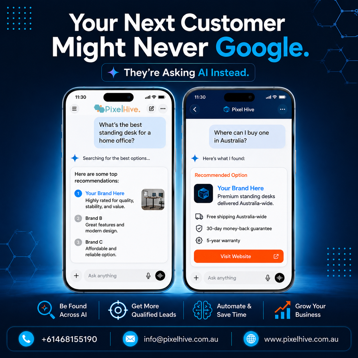 Pixel Hive Facebook ad: Google Isn't Enough
