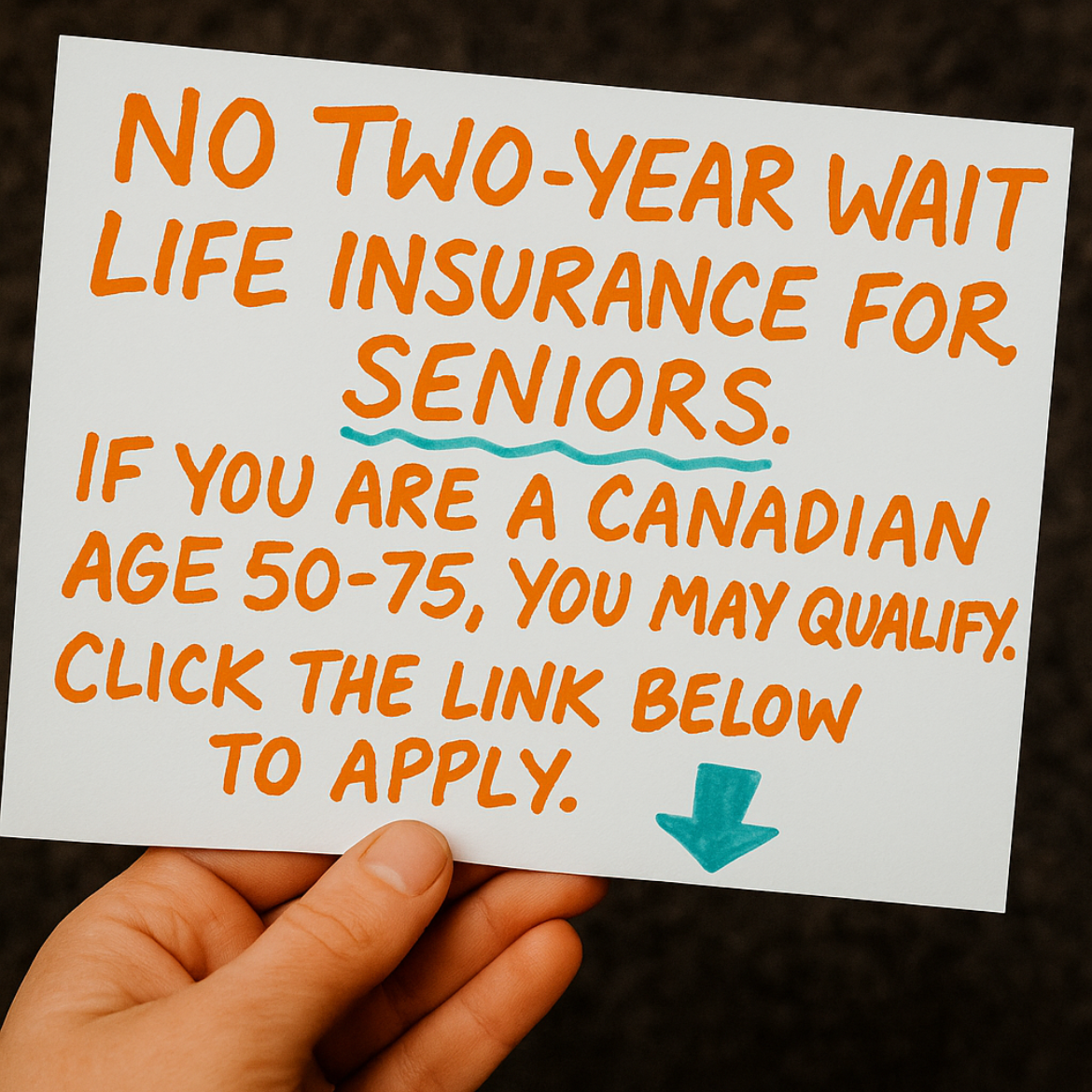 Just Want Insurance Facebook ad
