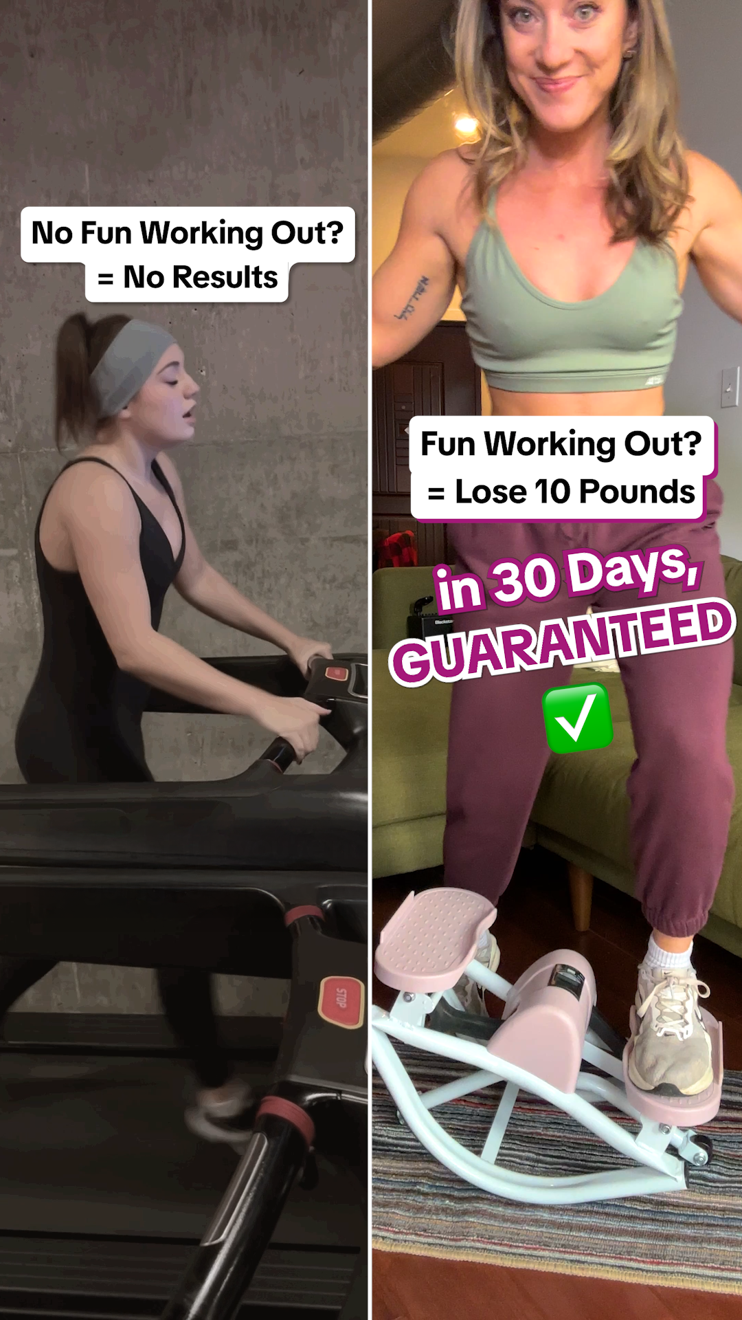 LhanelFit Facebook ad