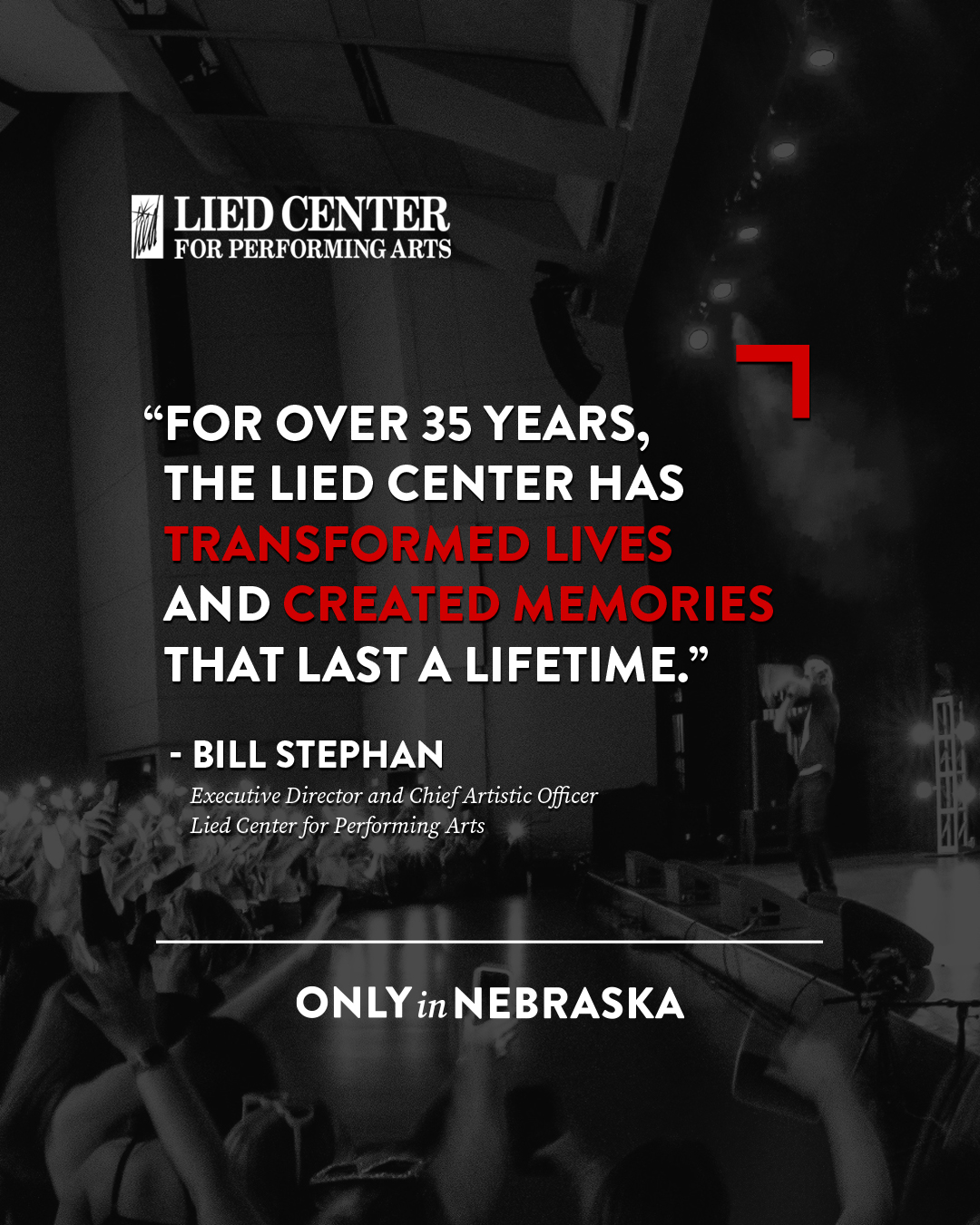 University of Nebraska Foundation Facebook ad