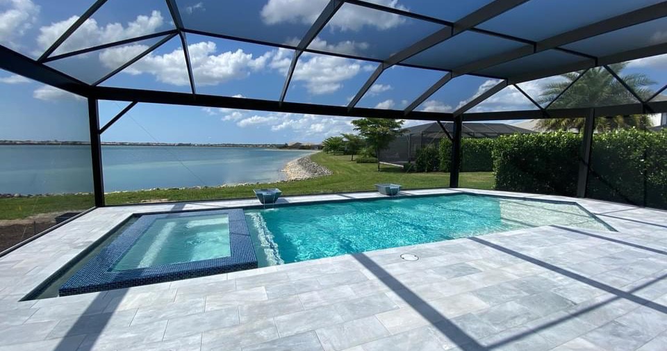 Custom Pools by Design Facebook ad