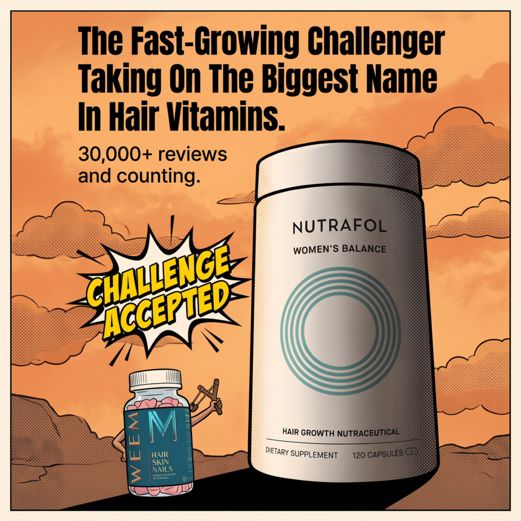 Certified Trichologist & Scalp Specialist Emily DeNard, Emunah Beauty Facebook ad: Specialist Reveals The Top 5 Hair Vitamins