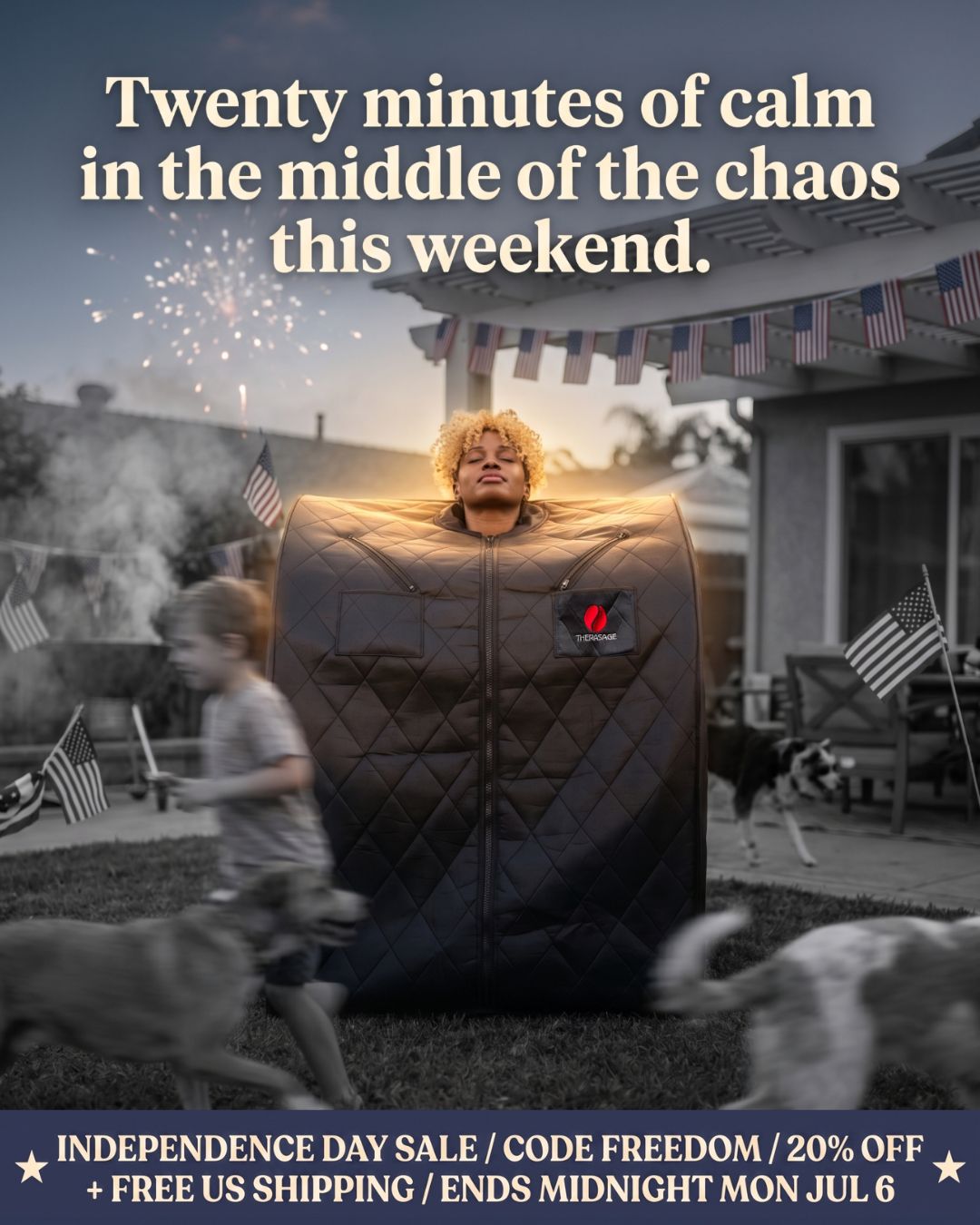 Therasage Facebook ad