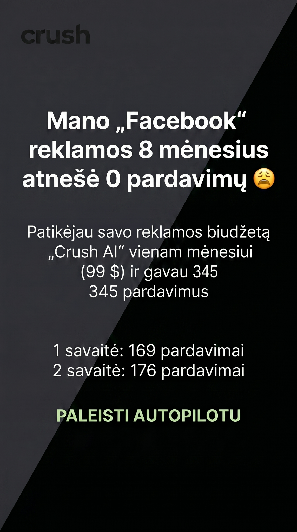 trycrush.ai Facebook ad