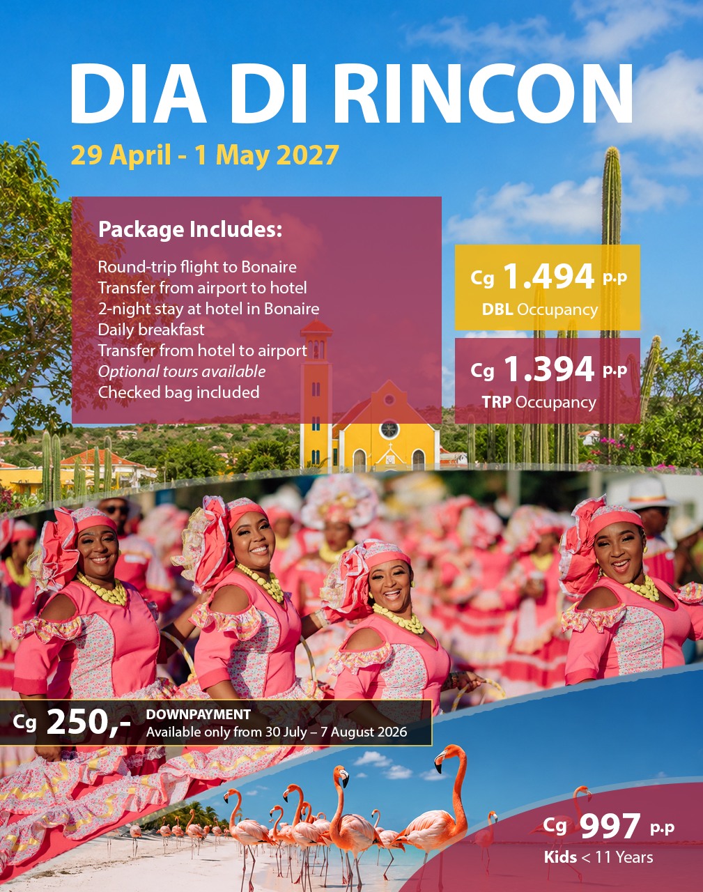 Visam Travel Club Facebook ad: Let's Start Planning for 2027!