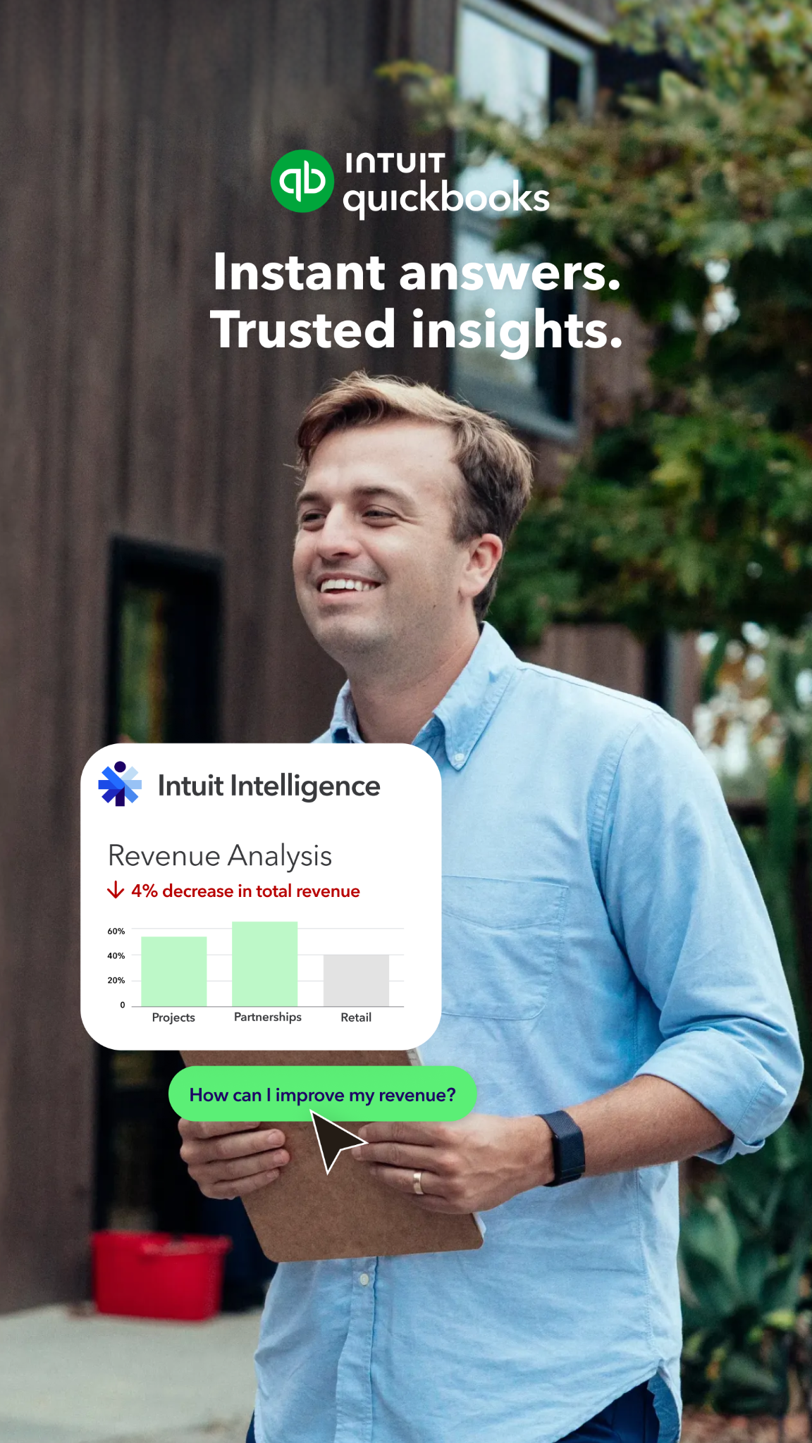 Intuit QuickBooks Facebook ad