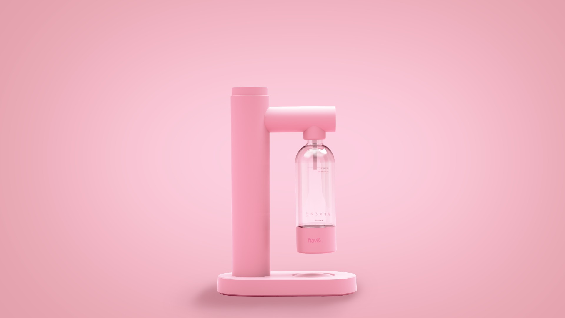 Flav& Facebook ad: Het leven is te kort voor plat water