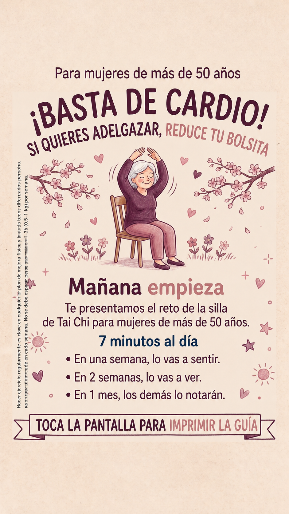 Lori Fitness Facebook ad: ¡Siéntete más fuerte, con más energía y activa…