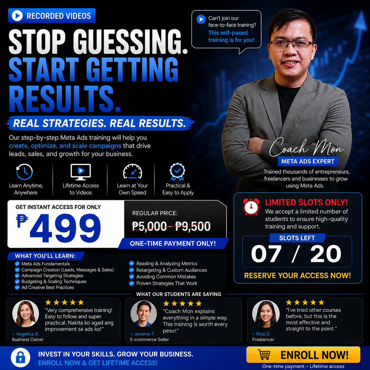 Coach Mon Facebook ad