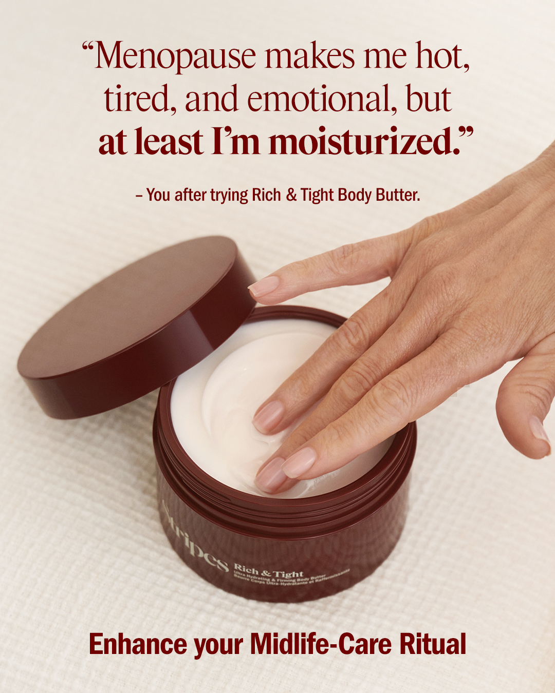 Stripes Beauty Facebook ad