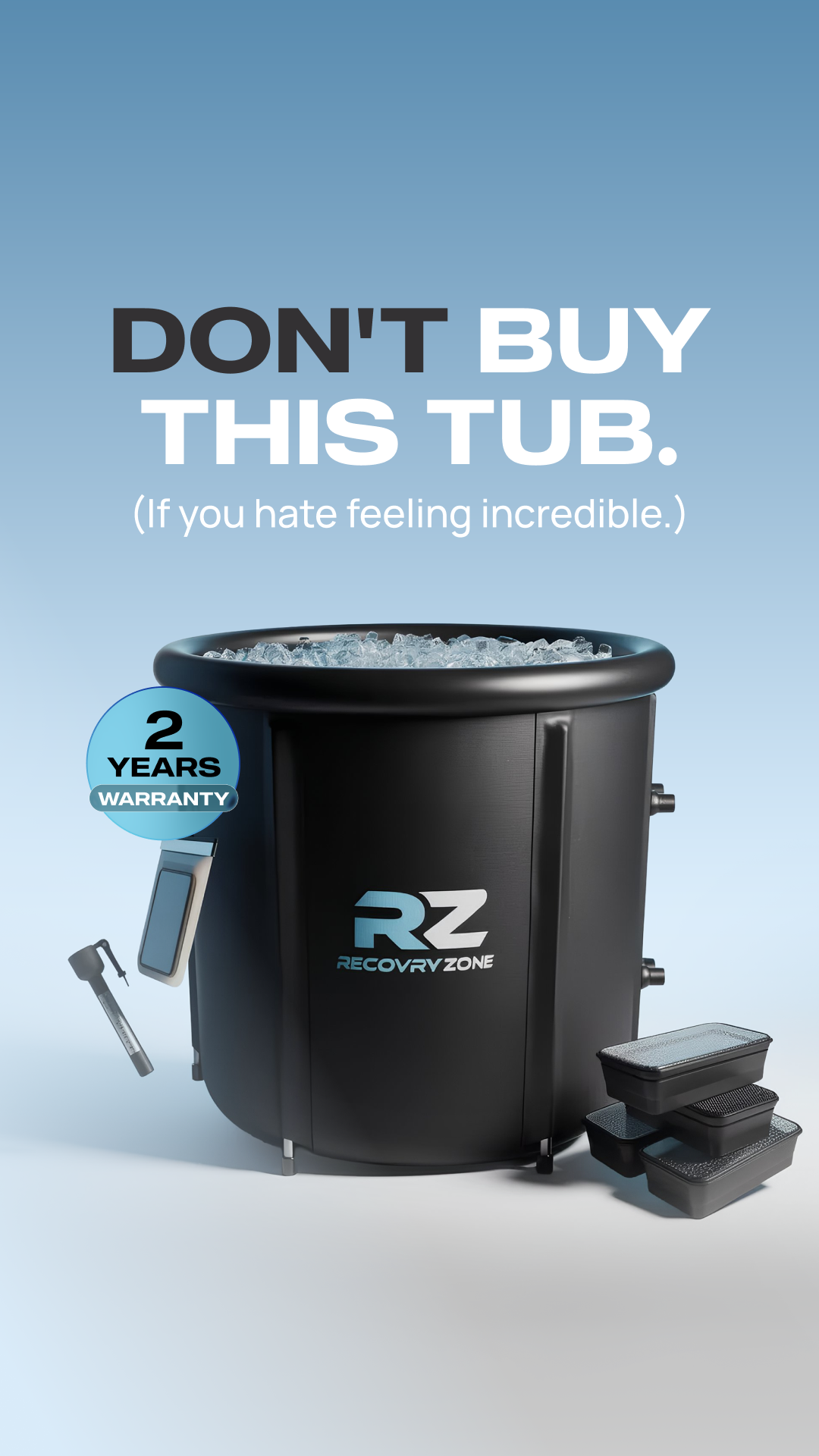 Recovry Zone Facebook ad