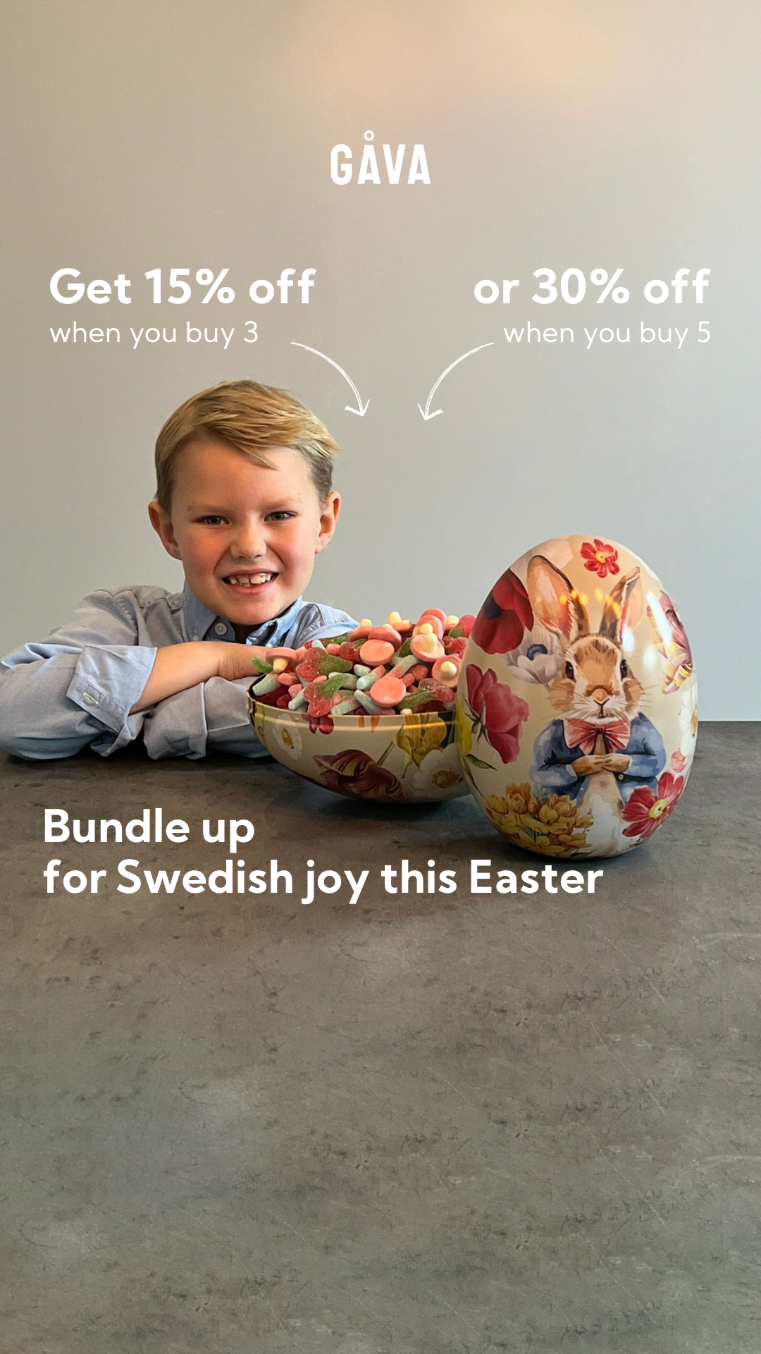 Gavagifting Facebook ad