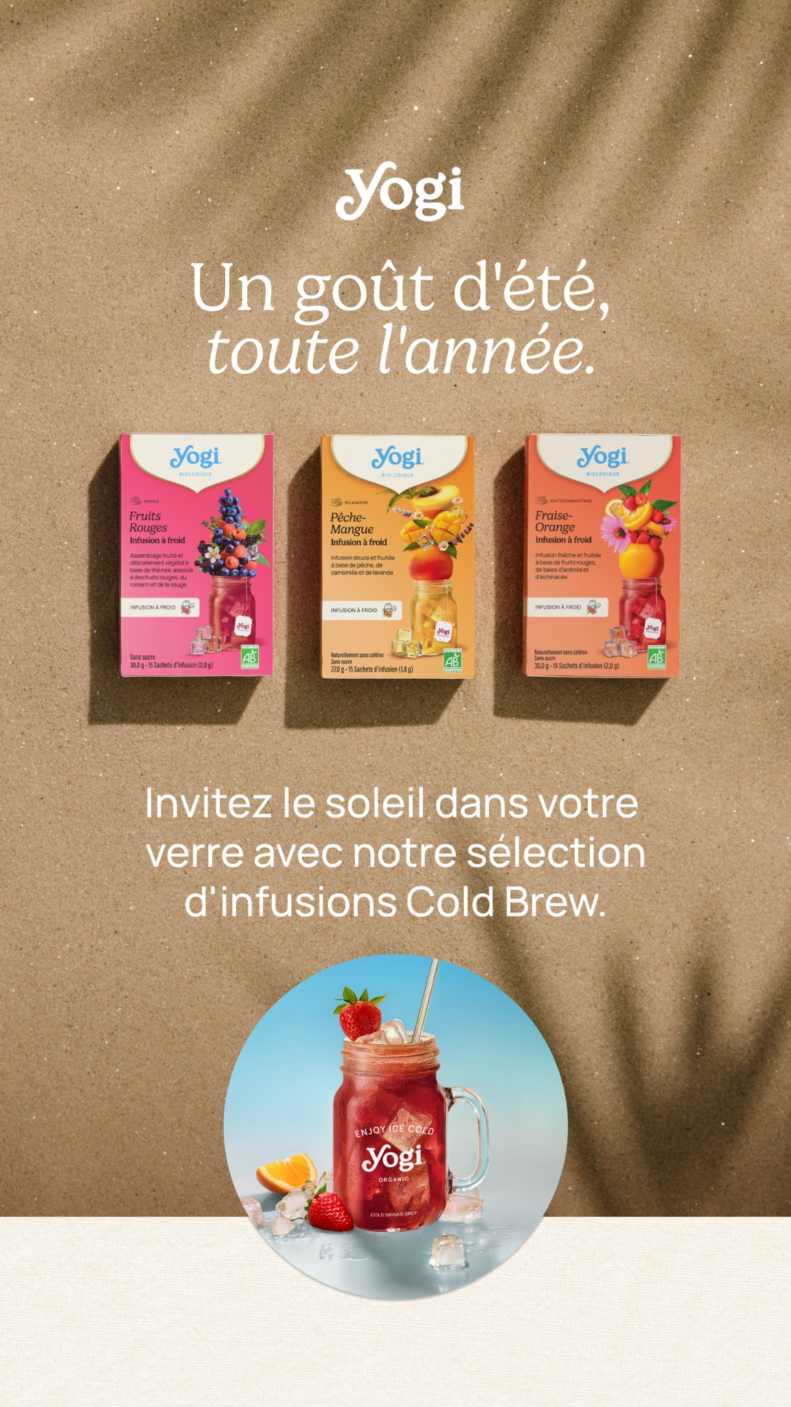 Yogi Tea Facebook ad