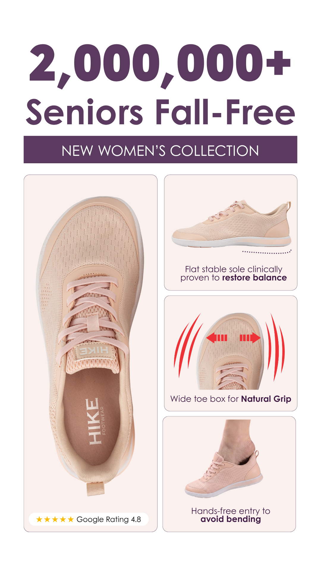 HIKE Footwear Facebook ad