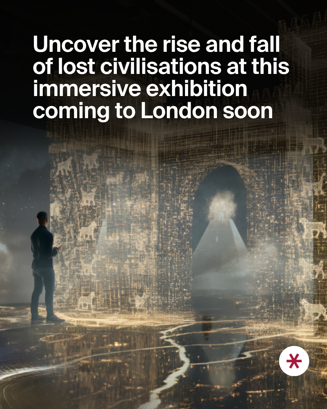 Secret London Facebook ad