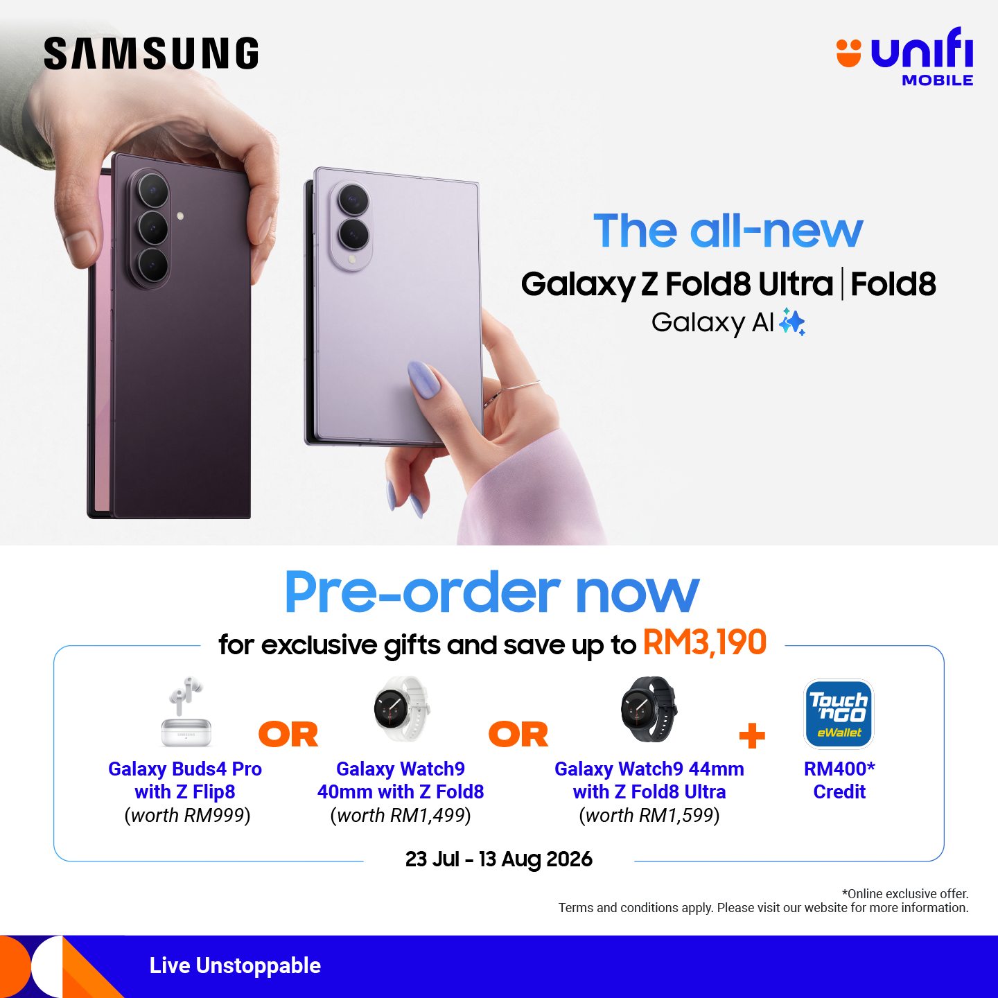 Unifi Facebook ad