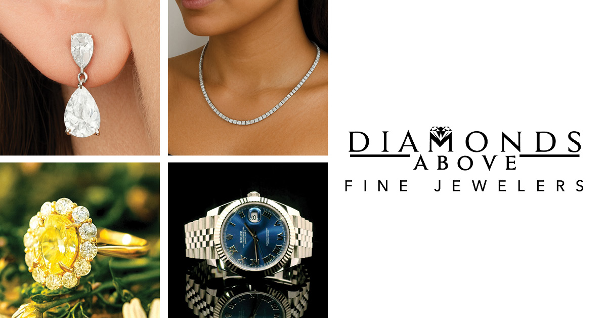 Diamonds Above Fine Jewelers Facebook ad: Get 25% OFF All Jewelry Repairs!