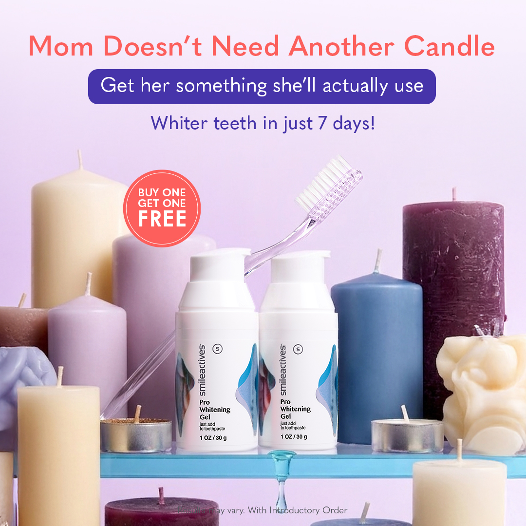 Mom's Gift Guide Facebook ad: Mother's Day Sale Buy 1, Get 1 Free!