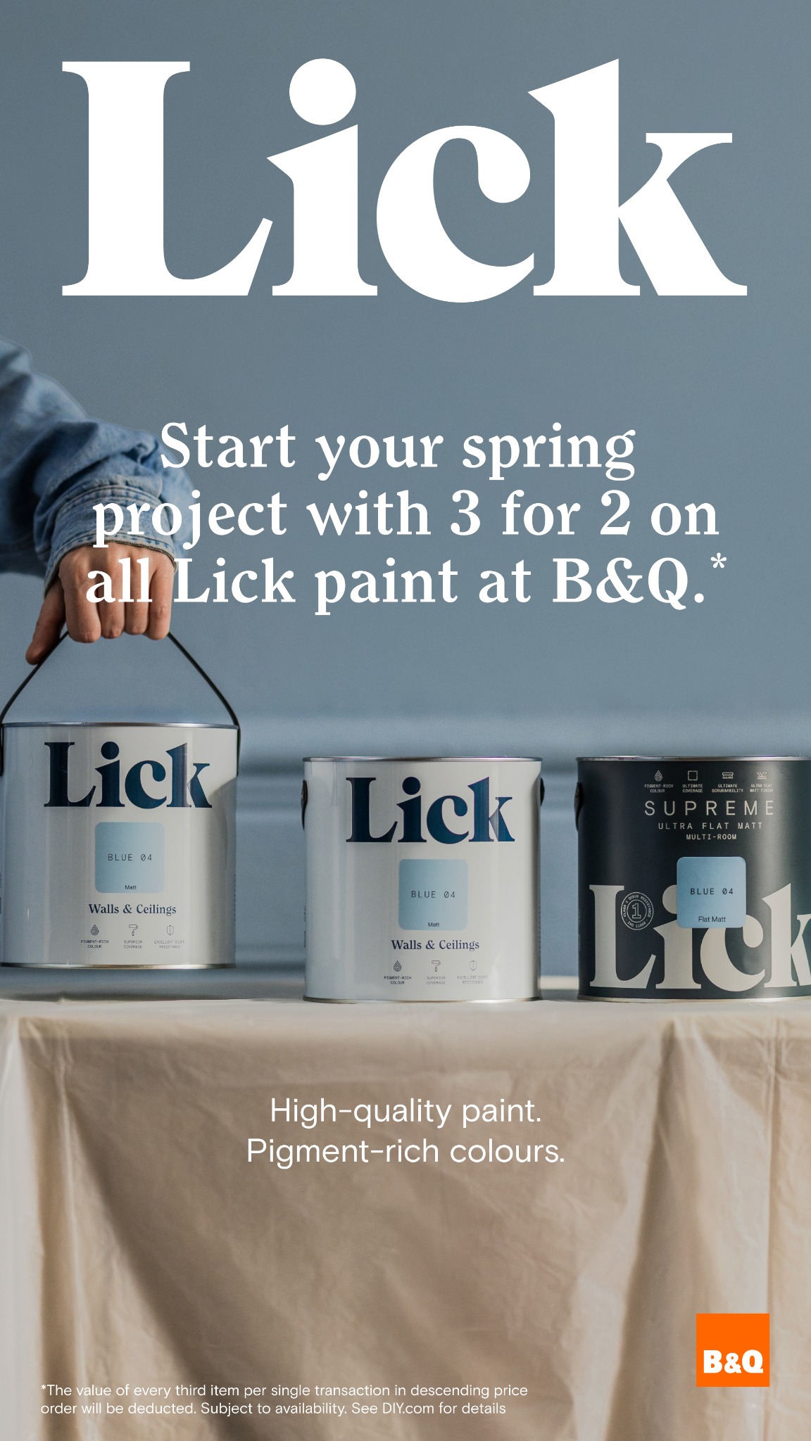 Lick Facebook ad