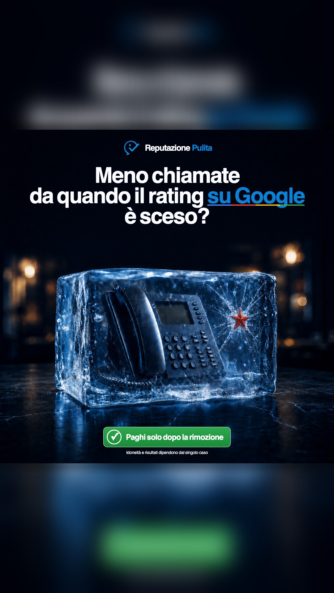 Reputazione Pulita Facebook ad: Rimuoviamo la recensione o non paghi