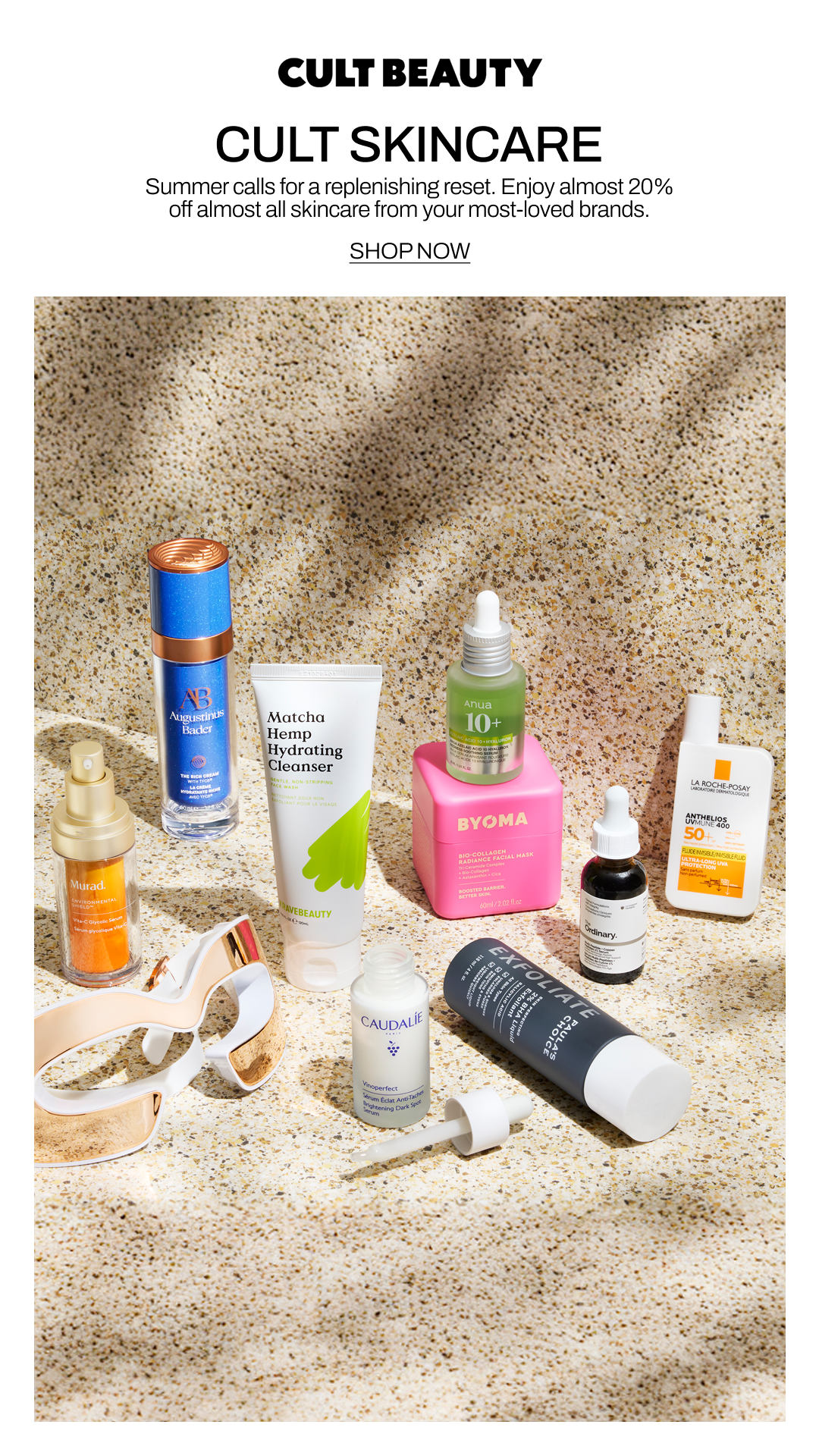 Cult Beauty Facebook ad