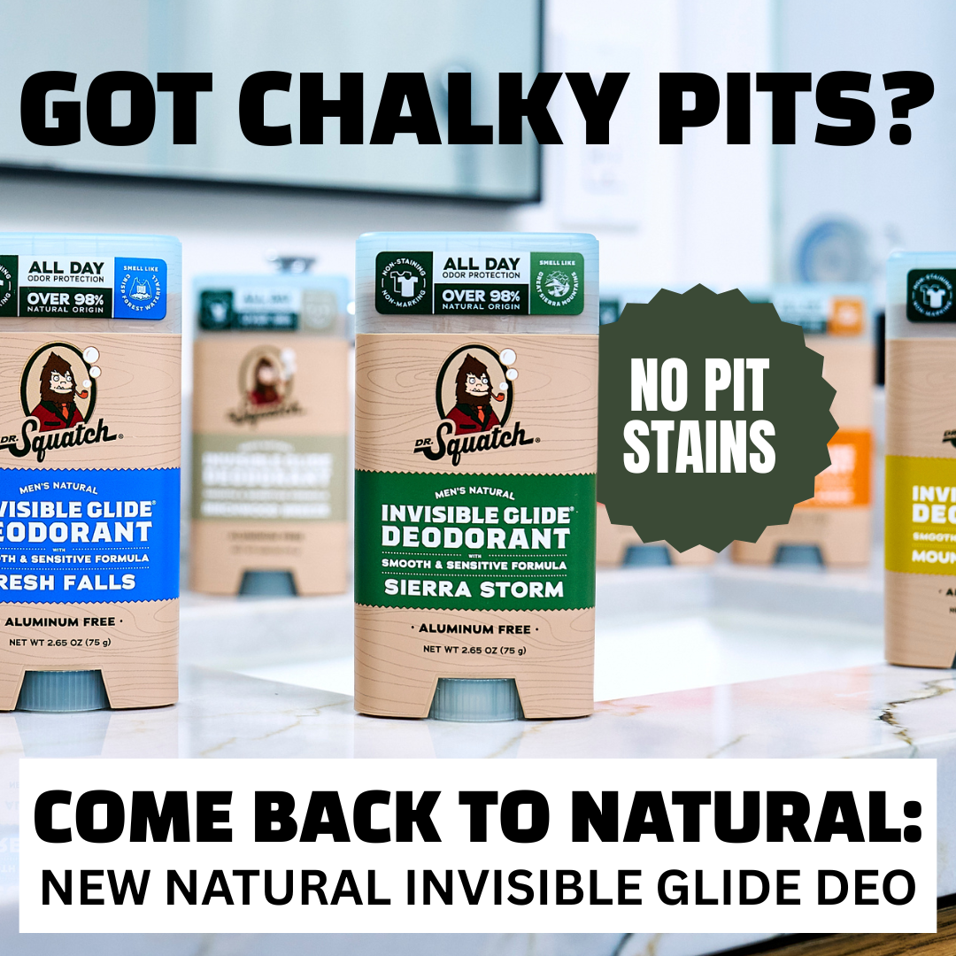 Dr. Squatch Facebook ad