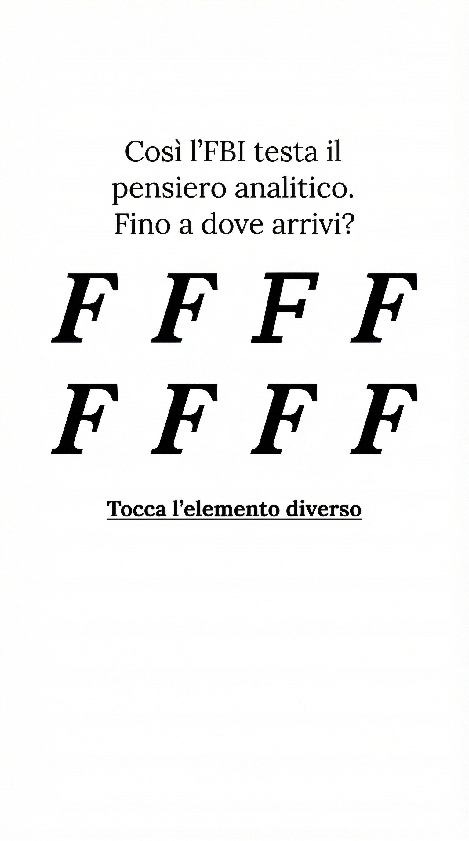 Test de Inteligencia Facebook ad