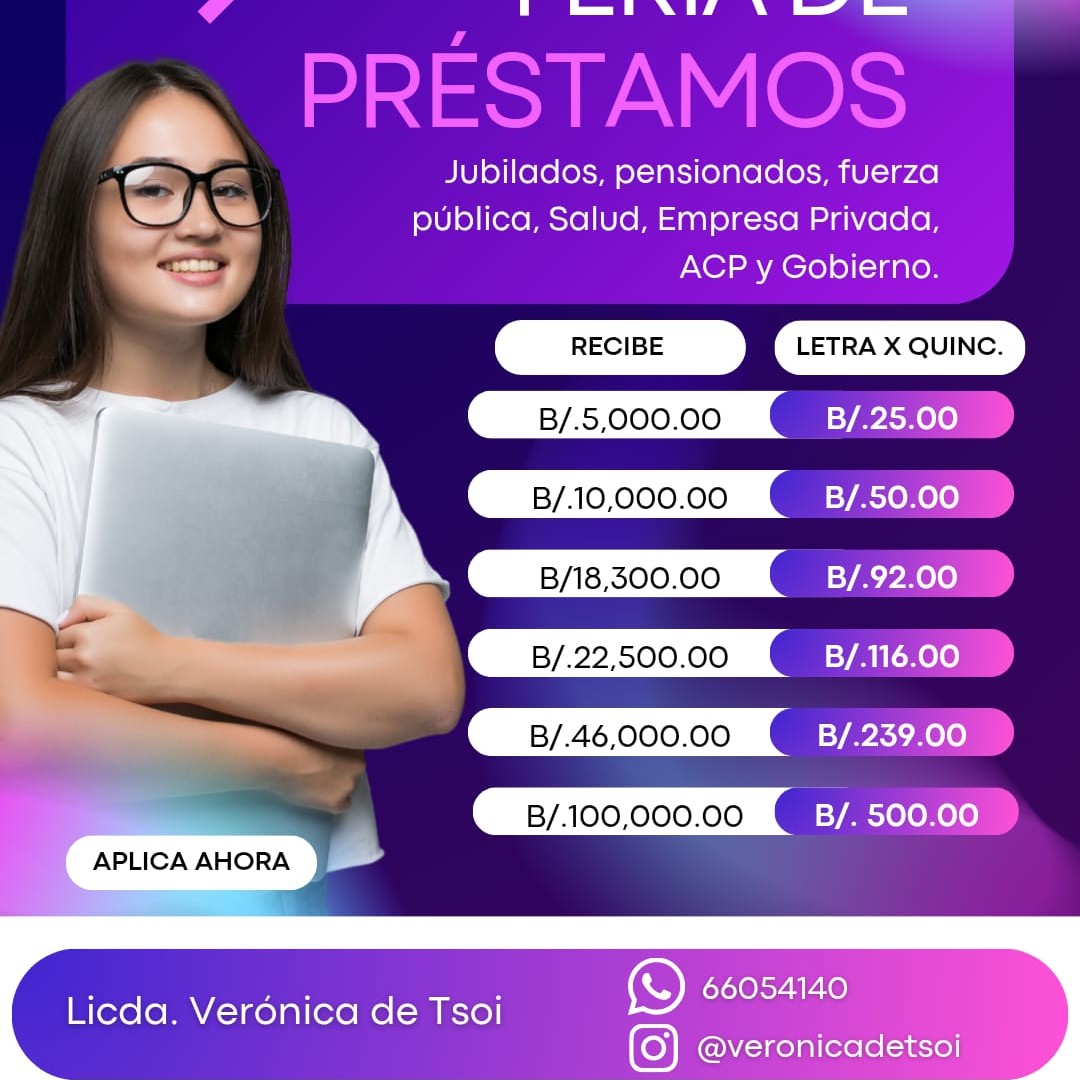 Prestamos 273 Panama Facebook ad from Nov 30, 2025