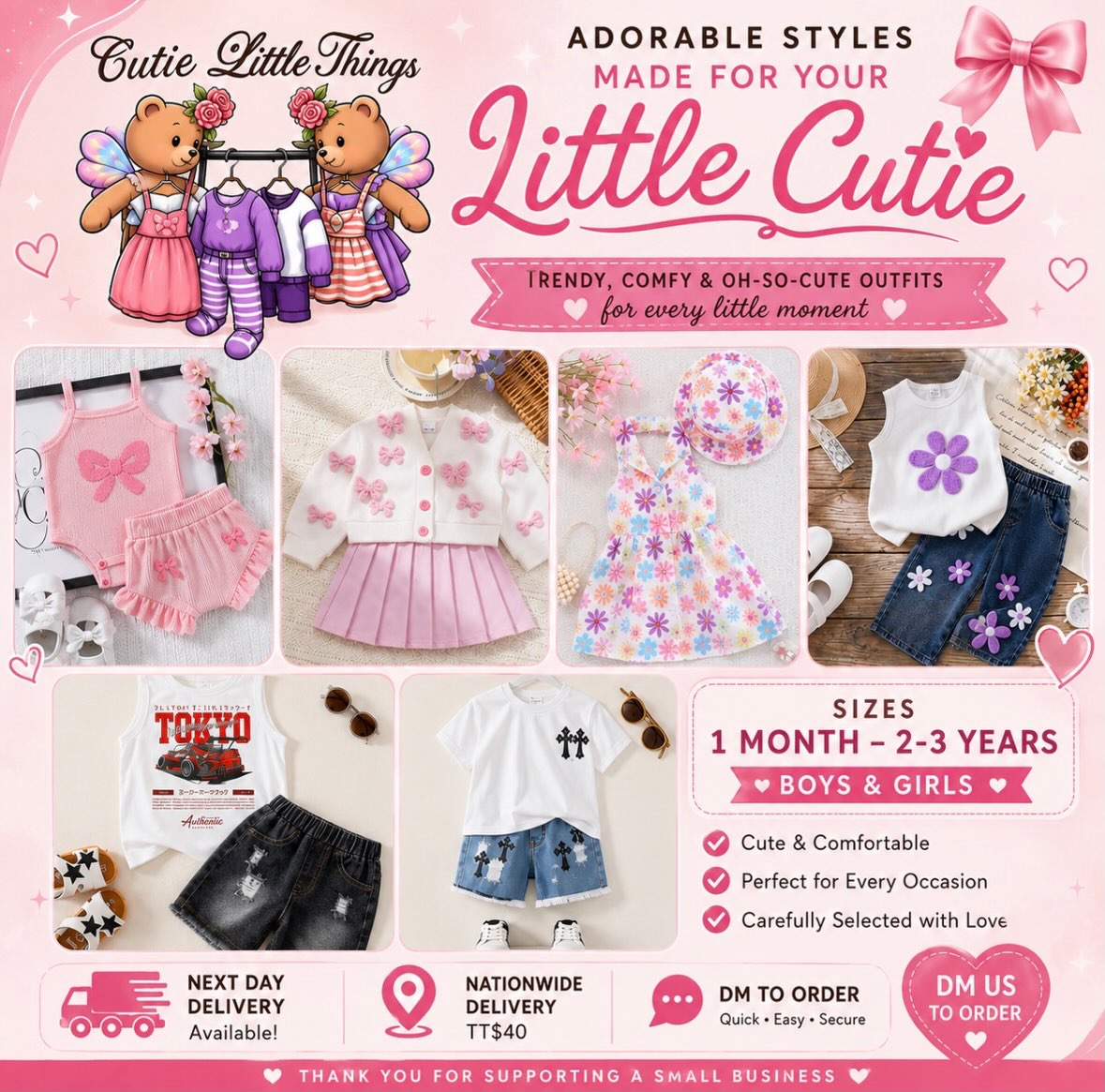 Cutie Little Things TT Facebook ad