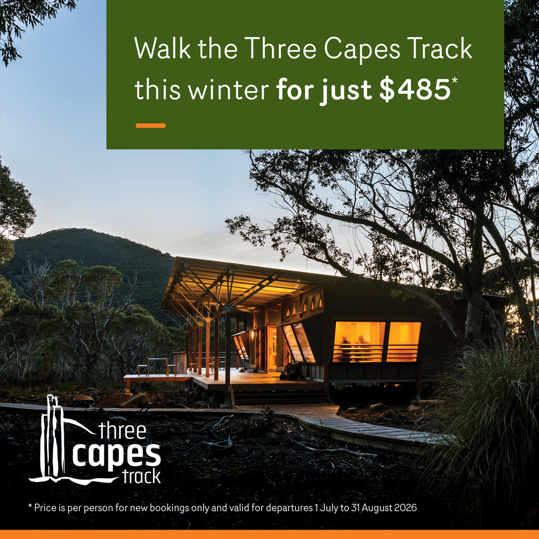 Tasmania Parks and Wildlife Service Facebook ad