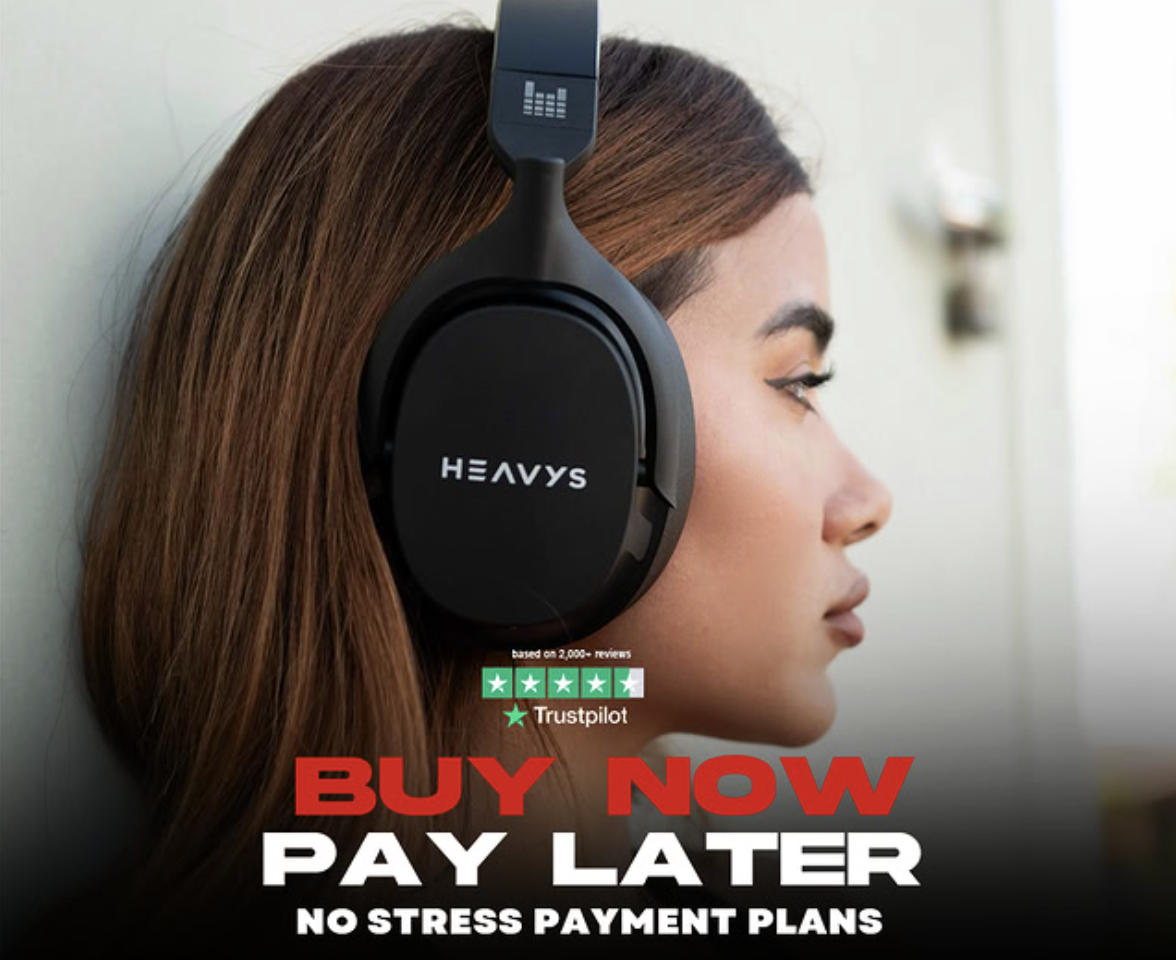 Heavys Facebook ad: Sale: 10% off Heavys + 20% on your 2nd set