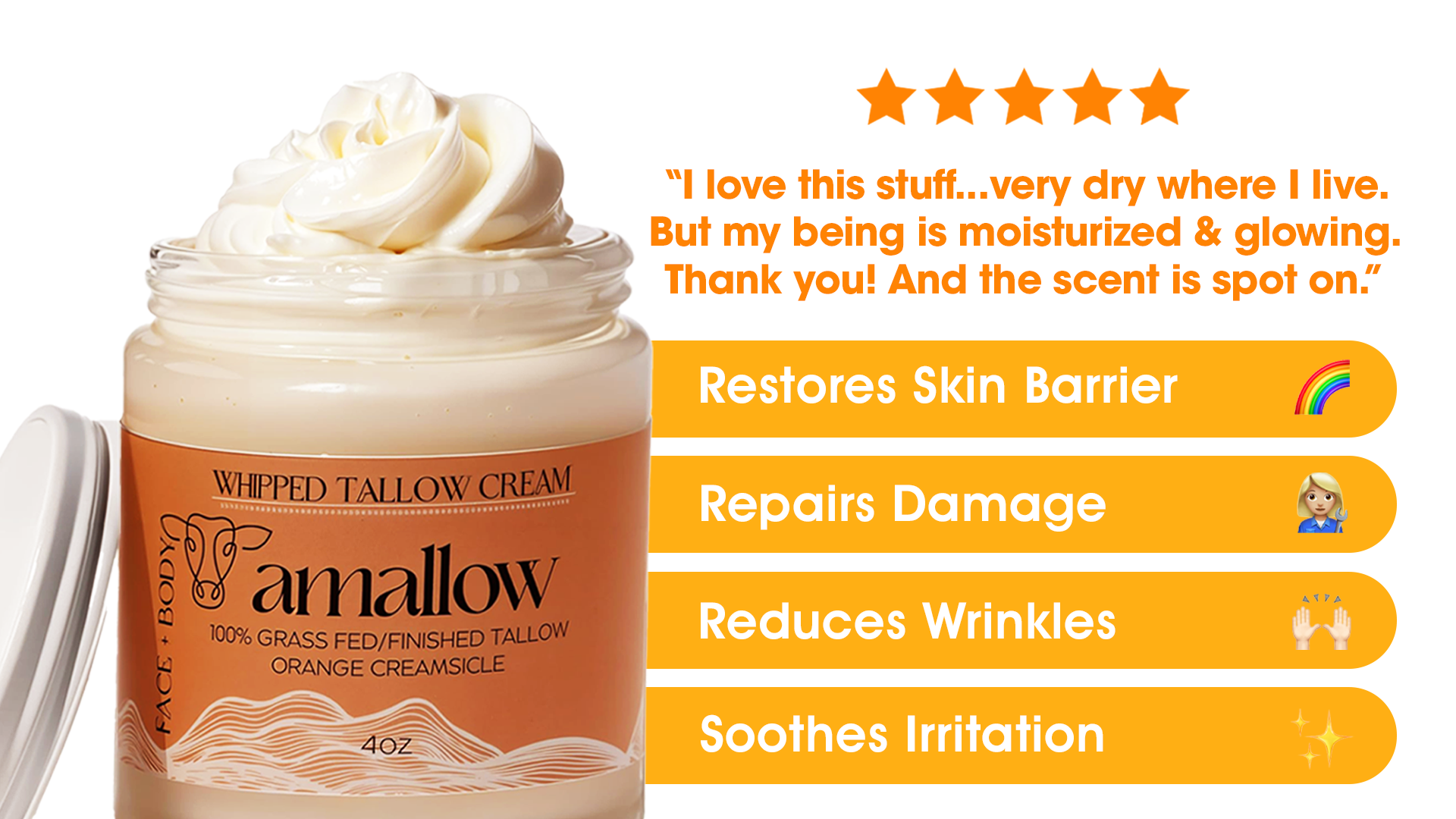 Amallow Naturals Facebook ad