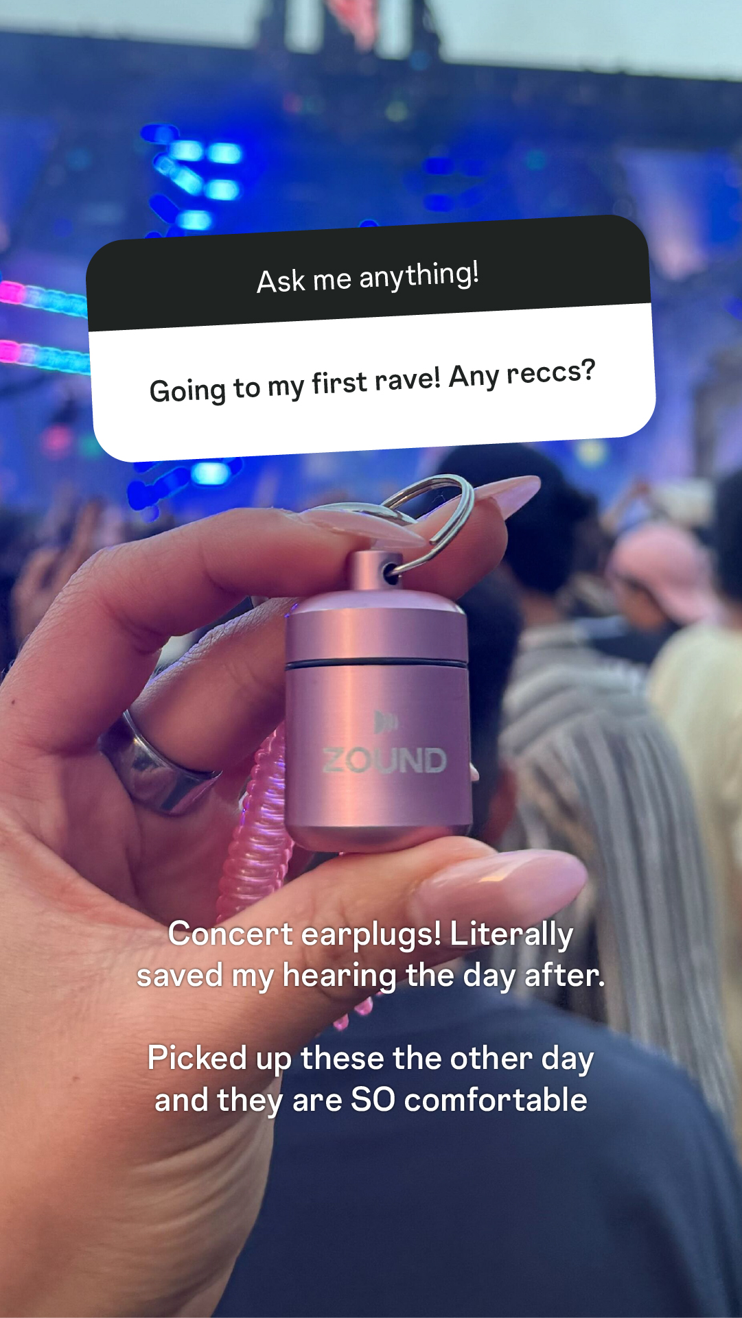 Zound. Facebook ad