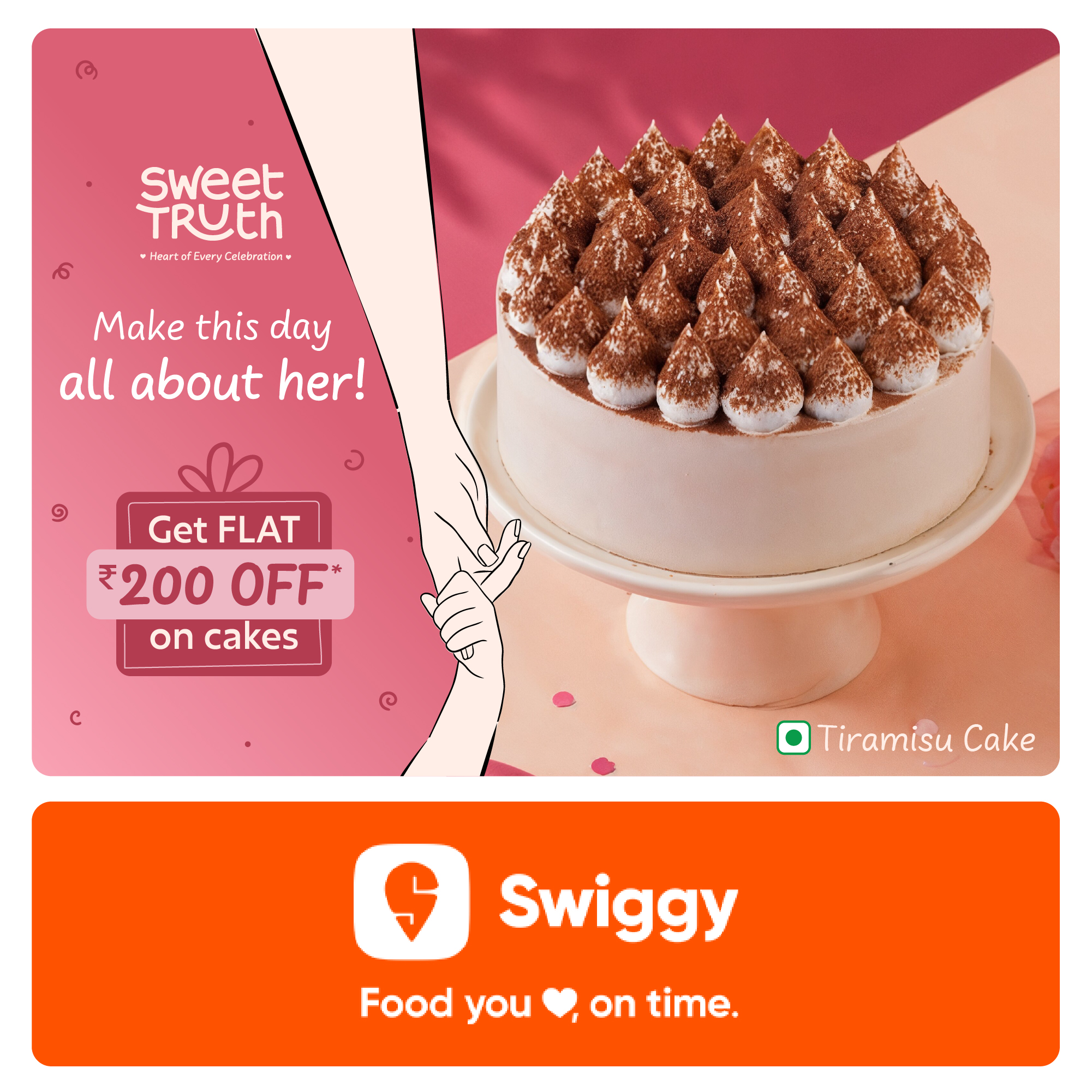 Swiggy Facebook ad