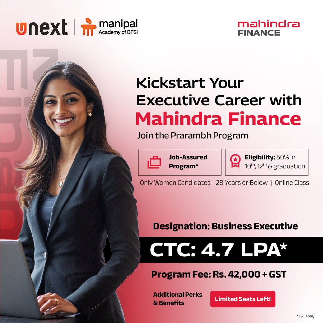 UNext Manipal Academy of BFSI Facebook ad