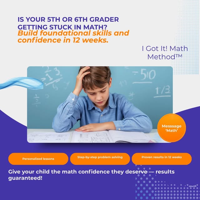 J McCombs Math Tutor Facebook ad: I’m John McCombs.