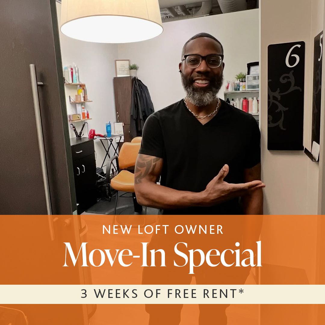 Salon Lofts Facebook ad