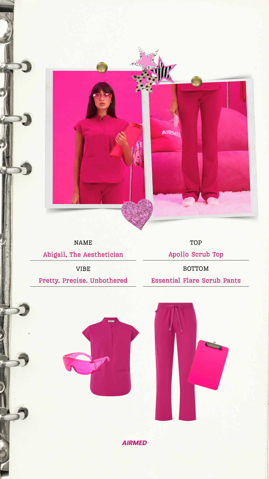 Airmed Scrubs Facebook ad