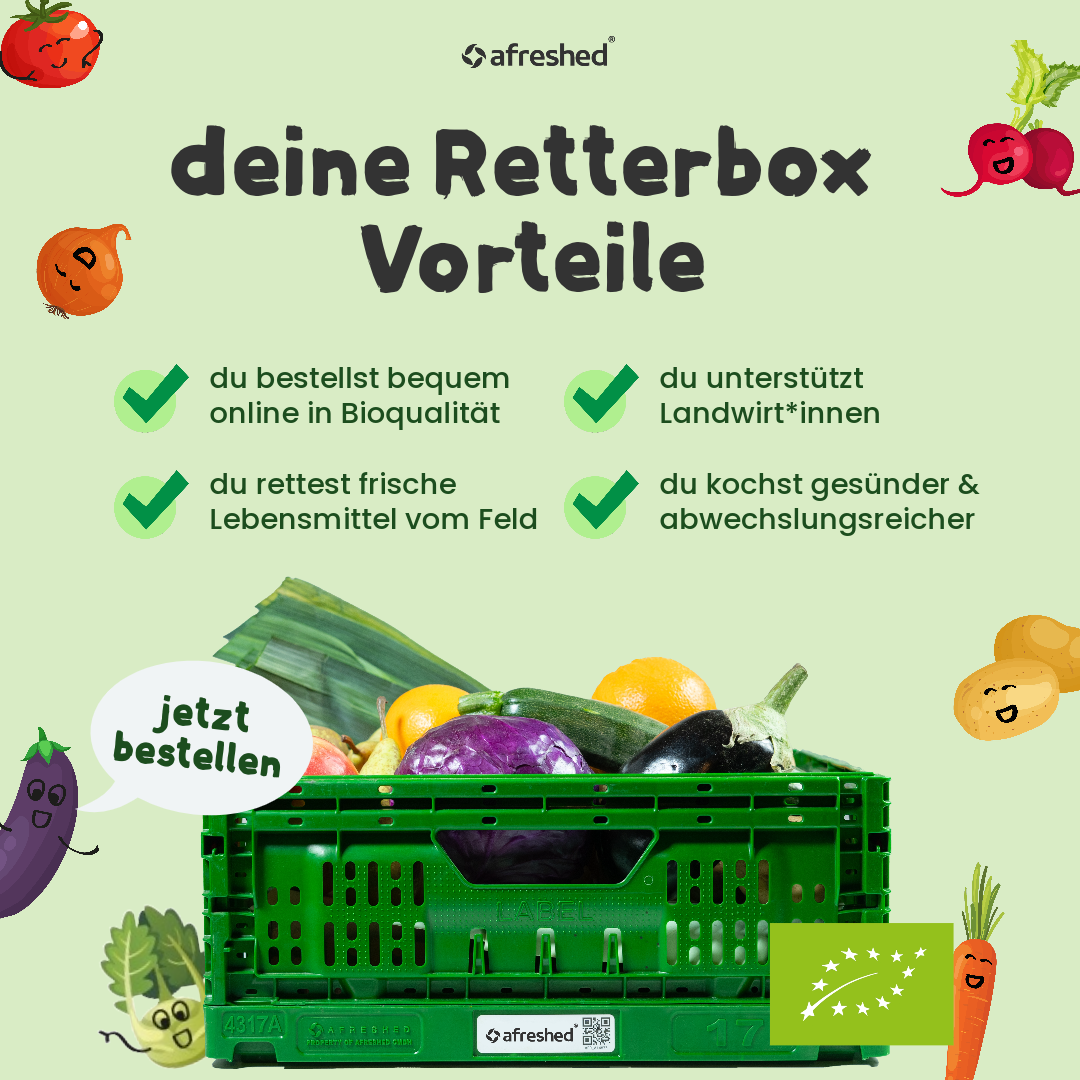 afreshed Facebook ad: Entdecke die Magie der afreshed Retterbox!