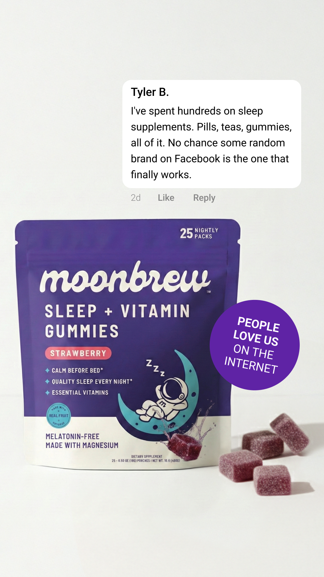 MoonBrew Facebook ad