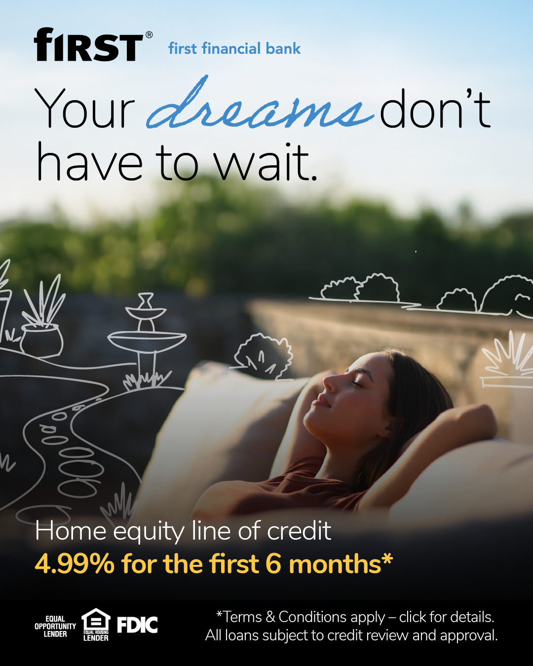 First Financial Bank Facebook ad