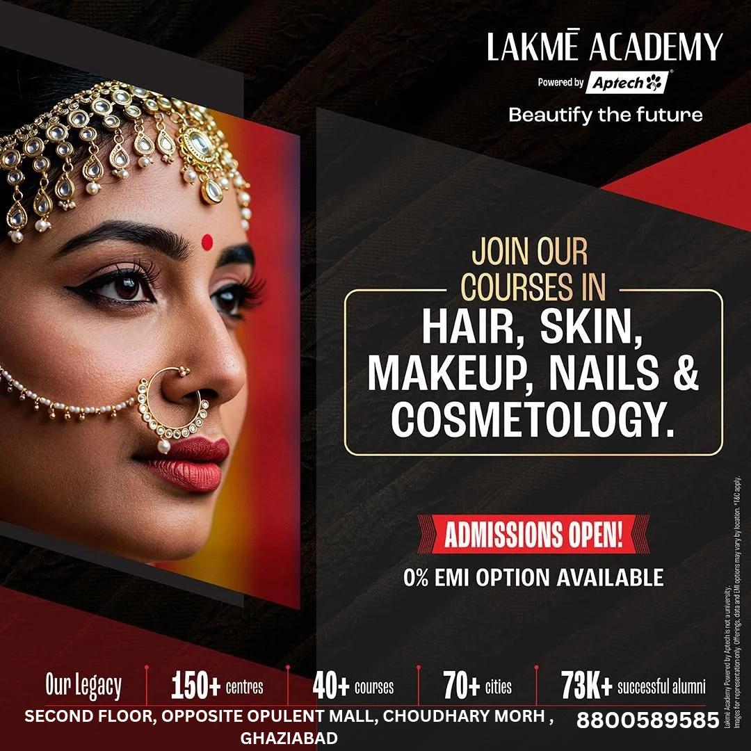 Lakme Academy GT Road Ghaziabad Facebook ad