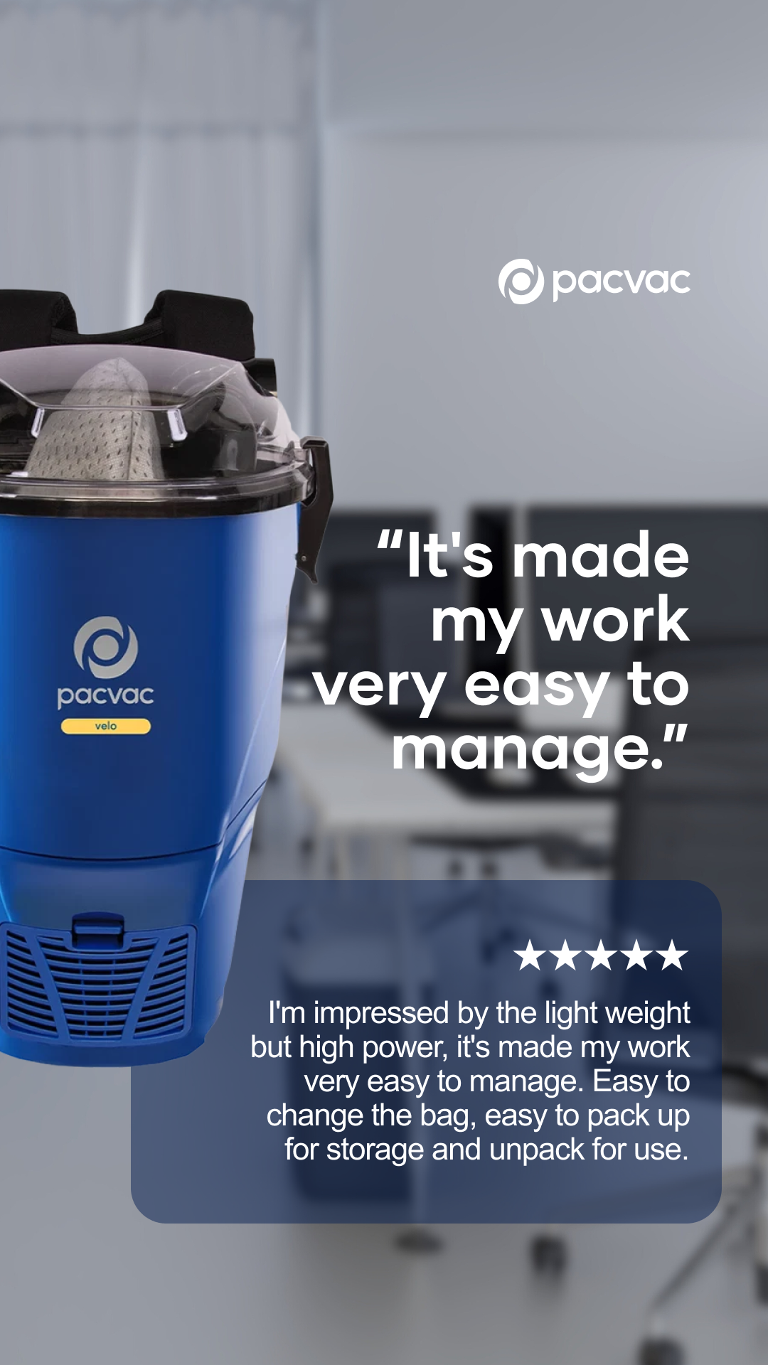 Pacvac Facebook ad