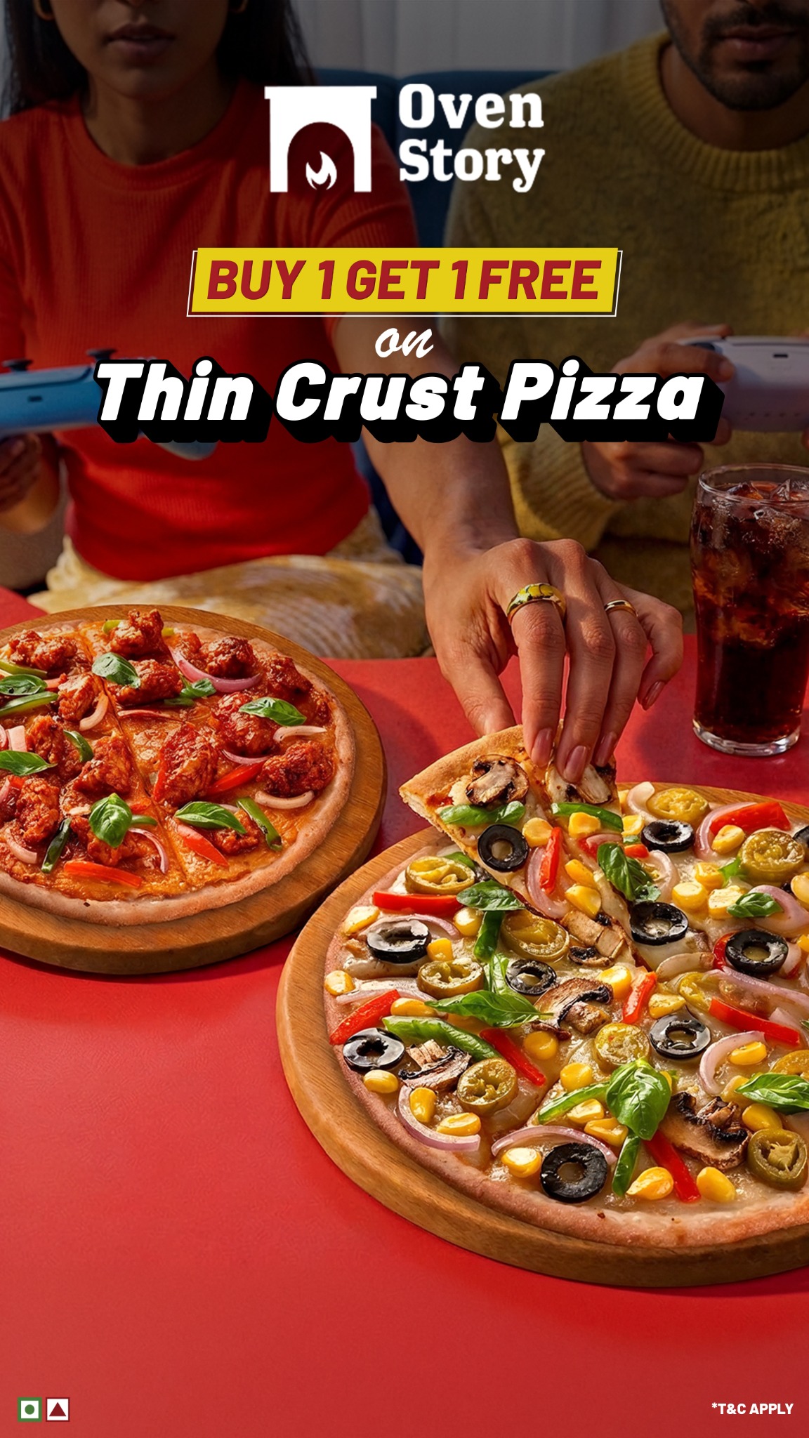 Ovenstory Pizza Facebook ad: Oven Story: Pizza Delivery
