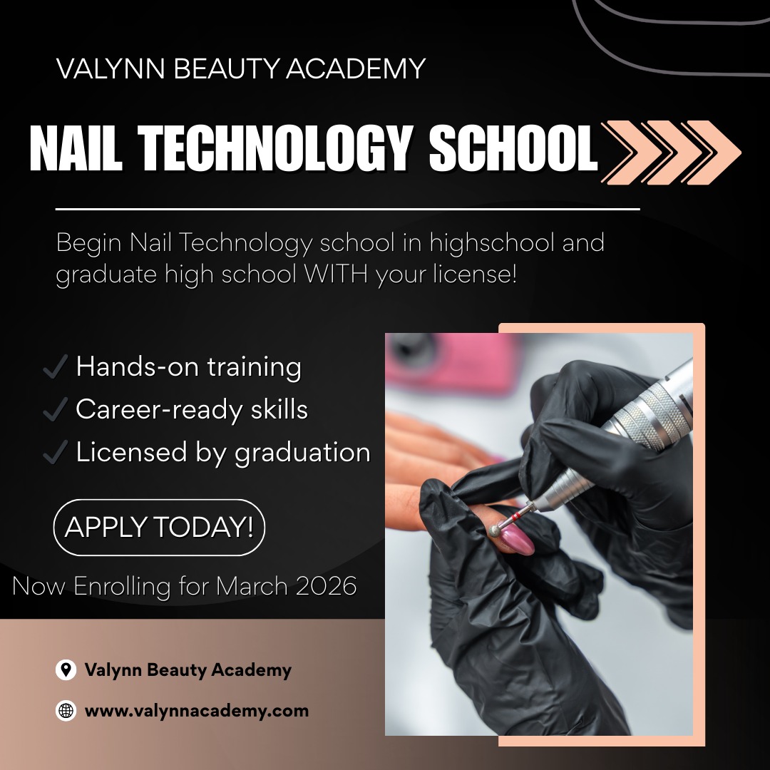 Valynn Beauty Academy Facebook ad: Apply | Valynn Academy